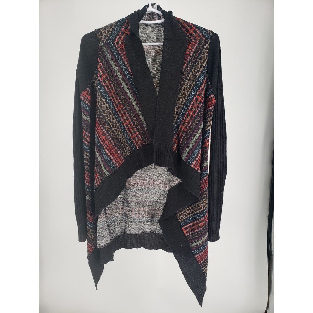 DAINTY HOOLIGAN Bohemian Open‎ Front Sweater Cardigan Size S